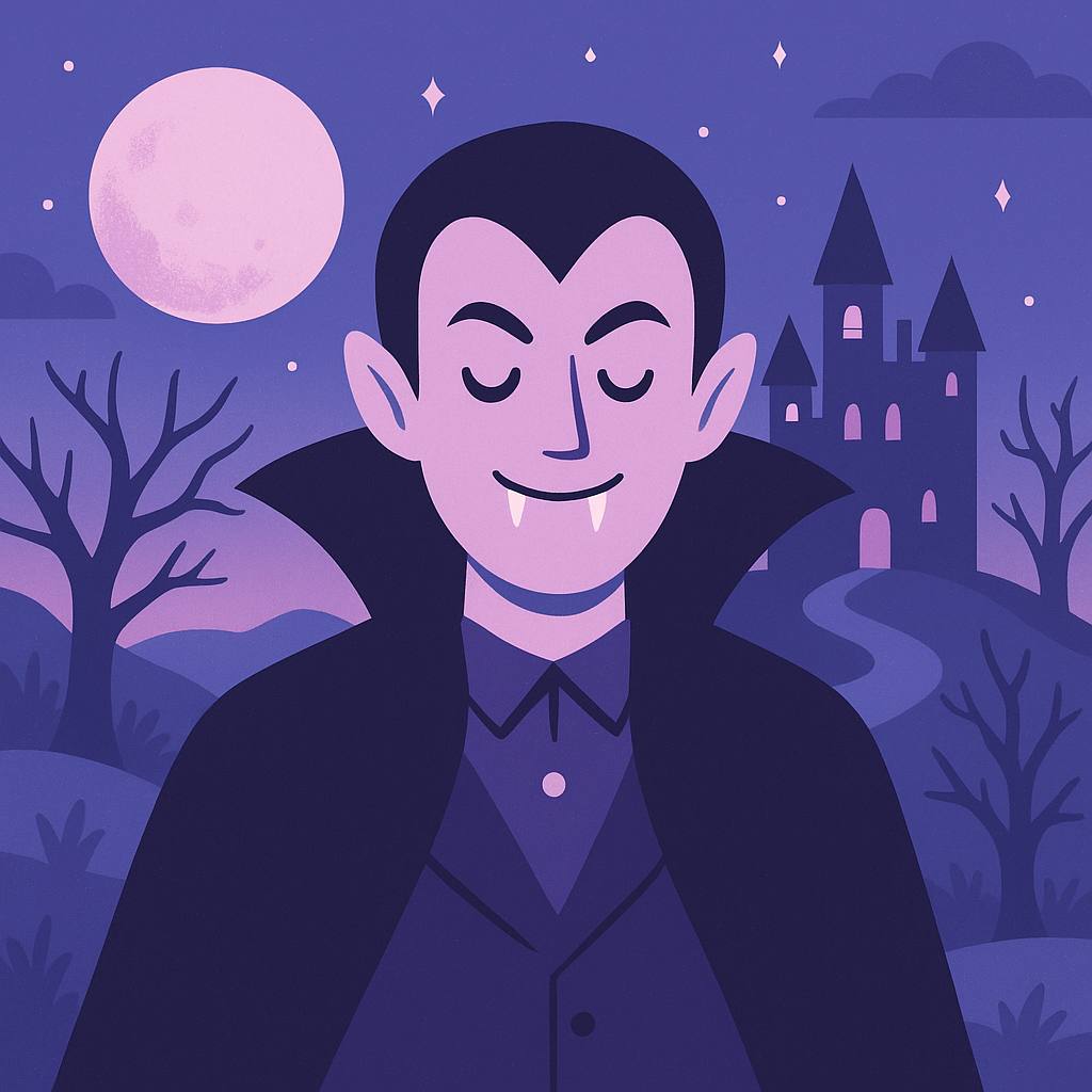 Students discussing vampire myths and modern pop culture in a Halloween-themed ESL lesson plan