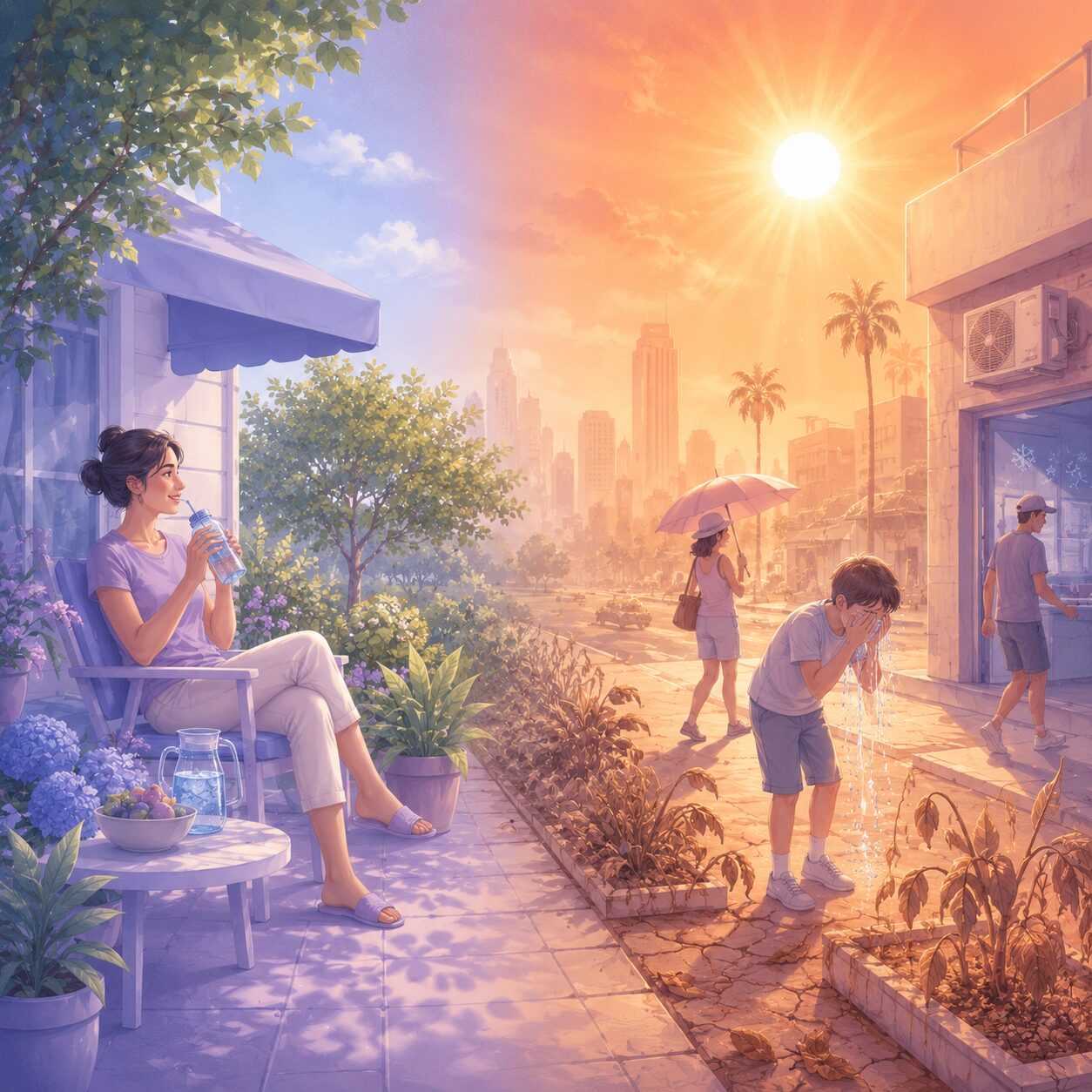 Heat Wave Survival: Tips from Science – ESL Lesson Plan